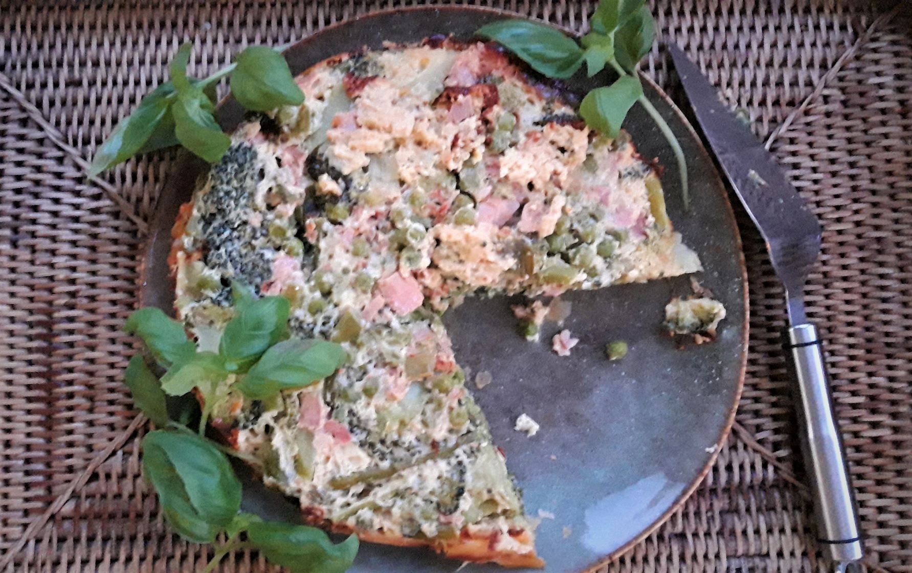 Lentequiche met groene groenten web Mind Your Food (2) Morbi vitae purus dictum, ultrices tellus in, gravida lectus.